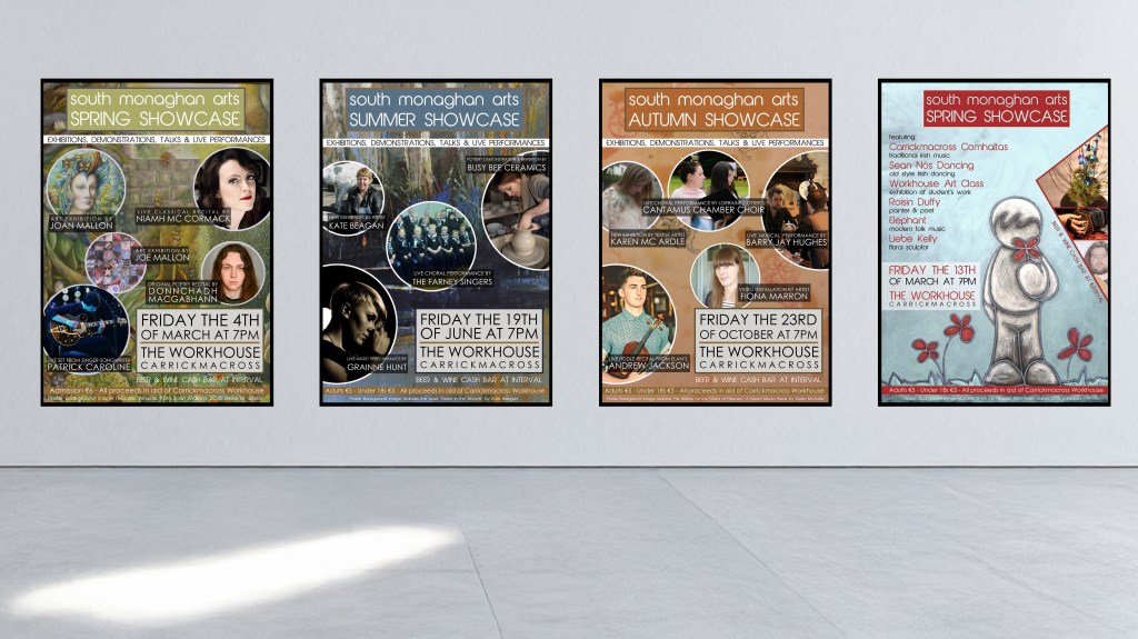 Poster Design for Arts Showcase&nbsp;Series